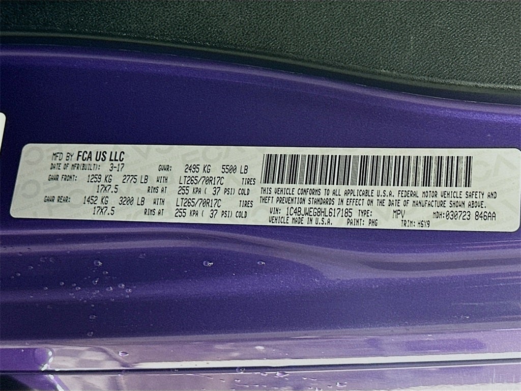 2017 Jeep Wrangler Unlimited Winter 4x4