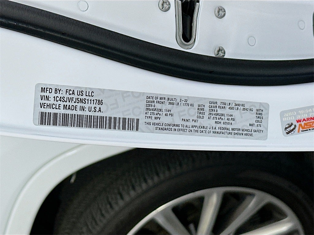 2022 Jeep Grand Wagoneer Series II 4x4