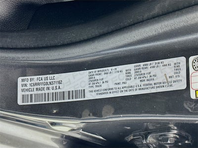 2020 RAM 1500 Big Horn Crew Cab 4x4 5'7' Box