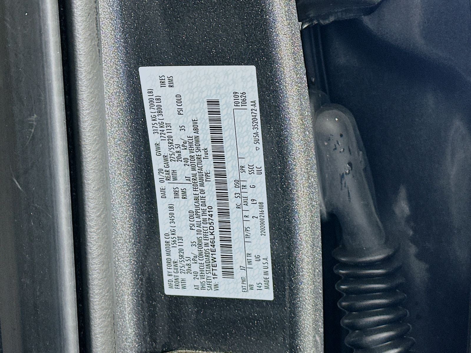 2020 Ford F-150 XLT