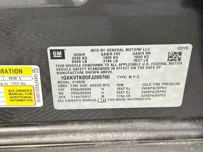 2015 GMC Acadia Denali