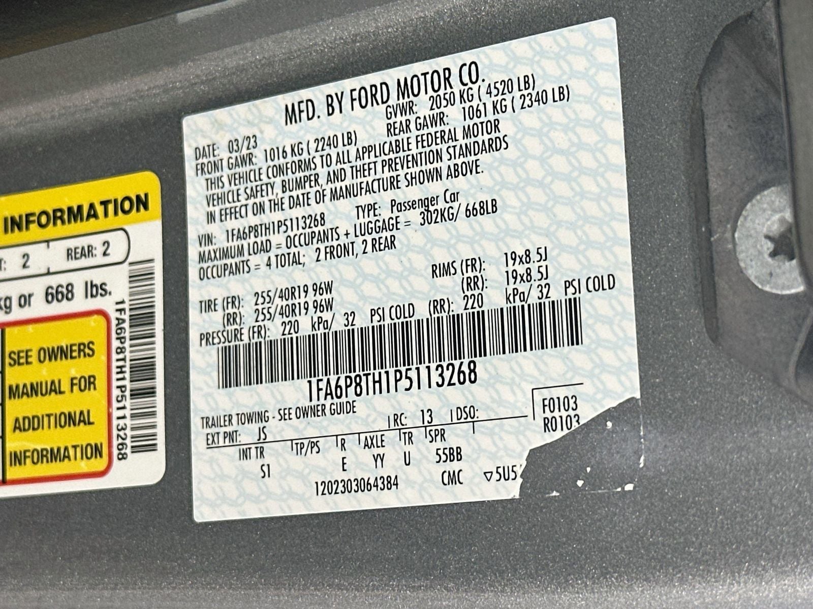 2023 Ford Mustang EcoBoost Premium