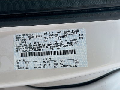 2016 Ford Escape Titanium