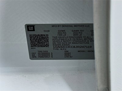 2018 Chevrolet Tahoe Premier