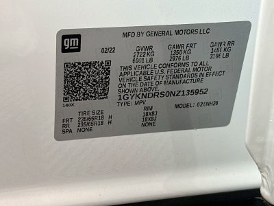 2022 Cadillac XT5 Premium Luxury