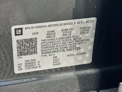 2020 Chevrolet Equinox LT