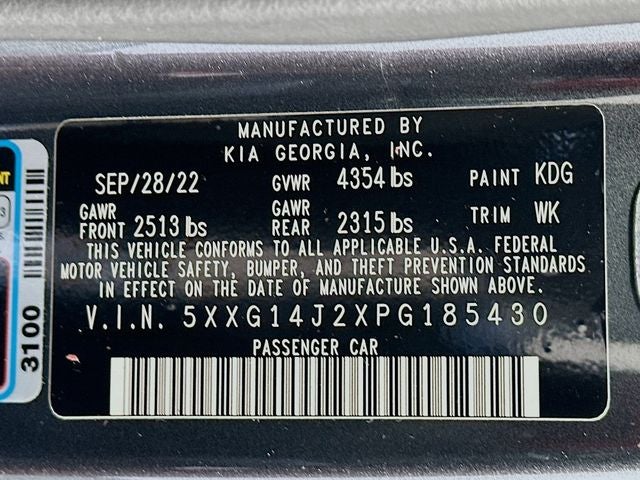 2023 Kia K5 LXS