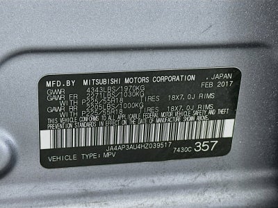 2017 Mitsubishi Outlander Sport 2.0 LE
