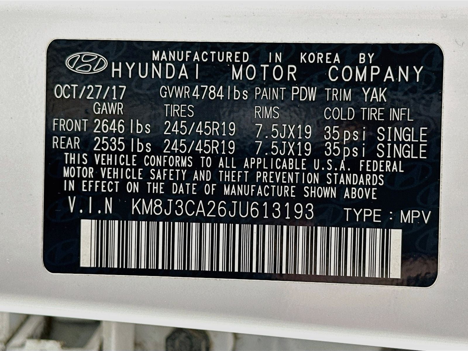 2018 Hyundai Tucson Limited
