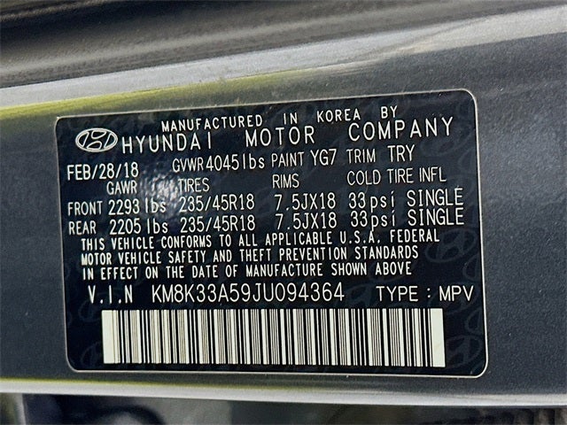 2018 Hyundai Kona Limited