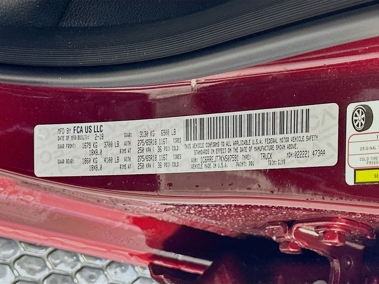 2019 RAM 1500 Laramie