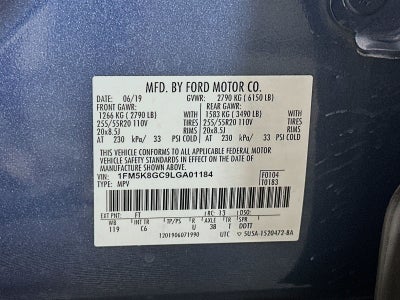 2020 Ford Explorer ST