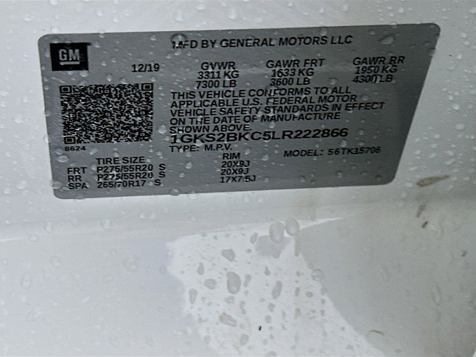 2020 GMC Yukon SLT