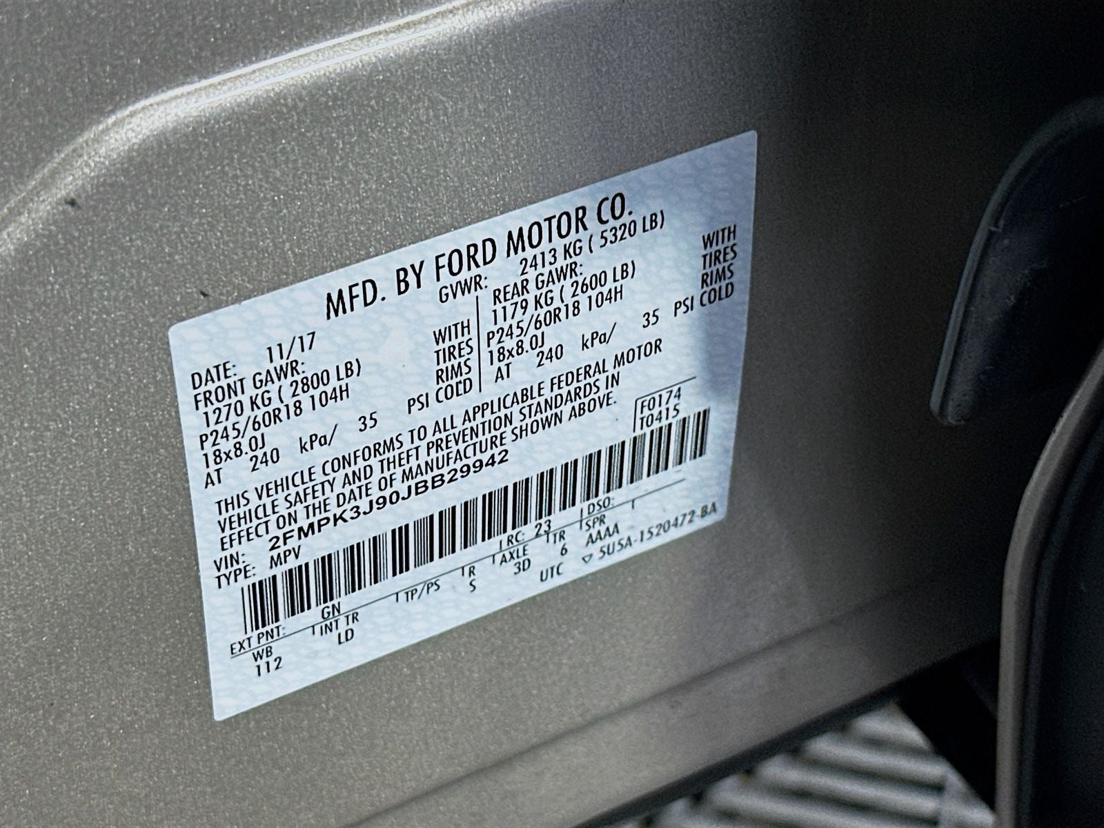 2018 Ford Edge SEL