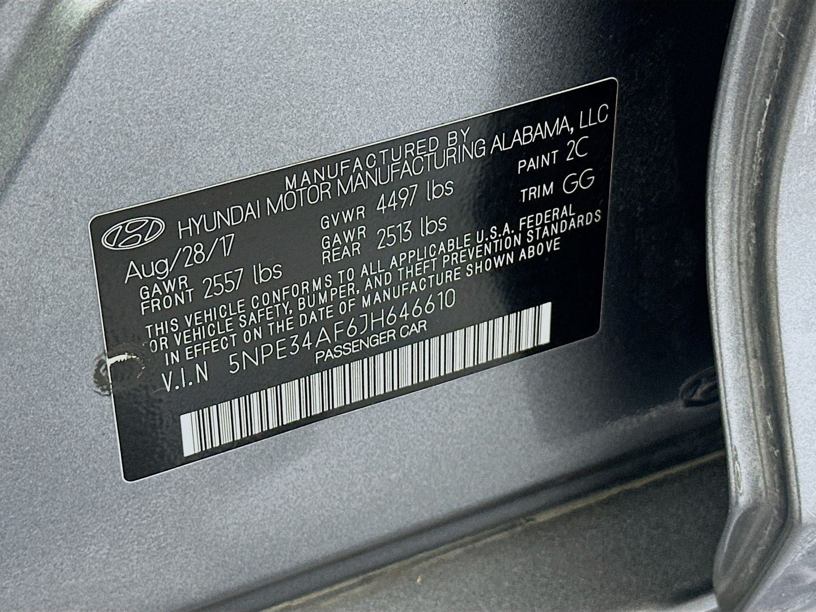 2018 Hyundai Sonata SEL