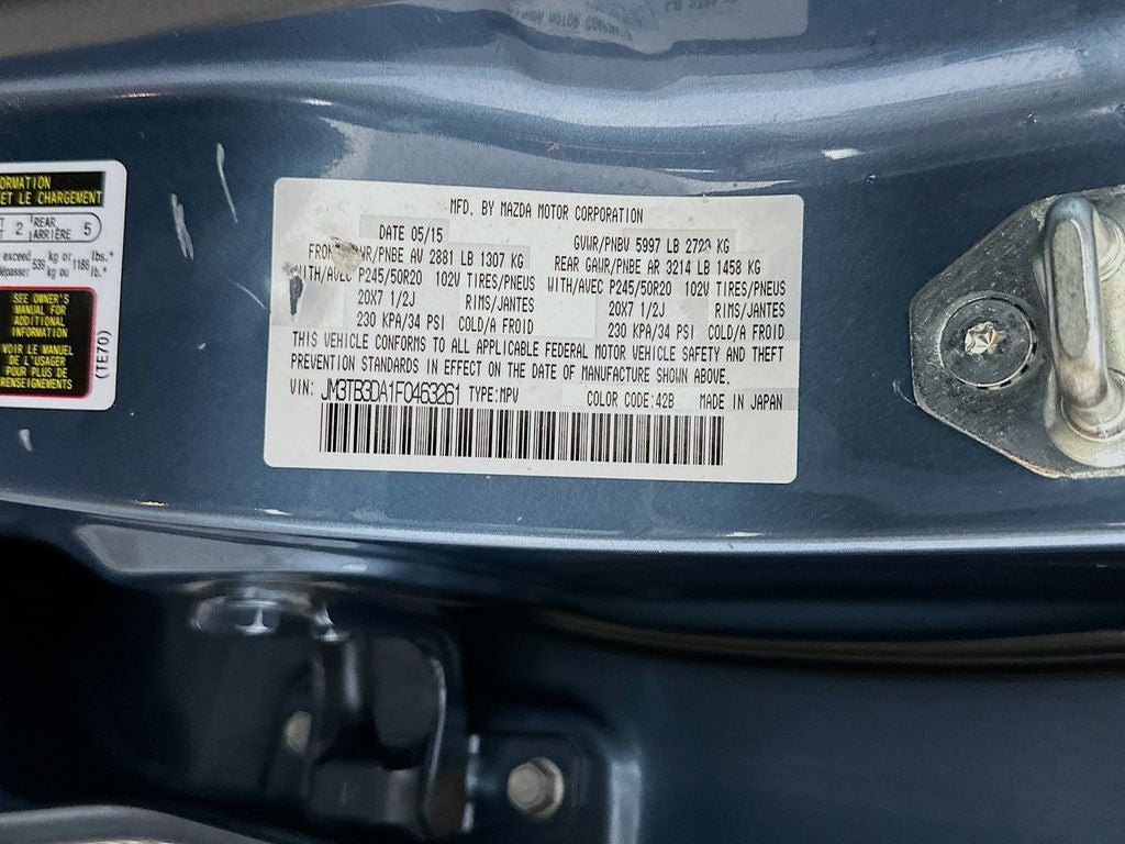 2015 Mazda Mazda CX-9 Grand Touring