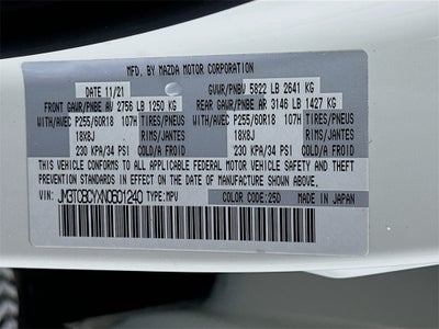 2022 Mazda Mazda CX-9 Touring