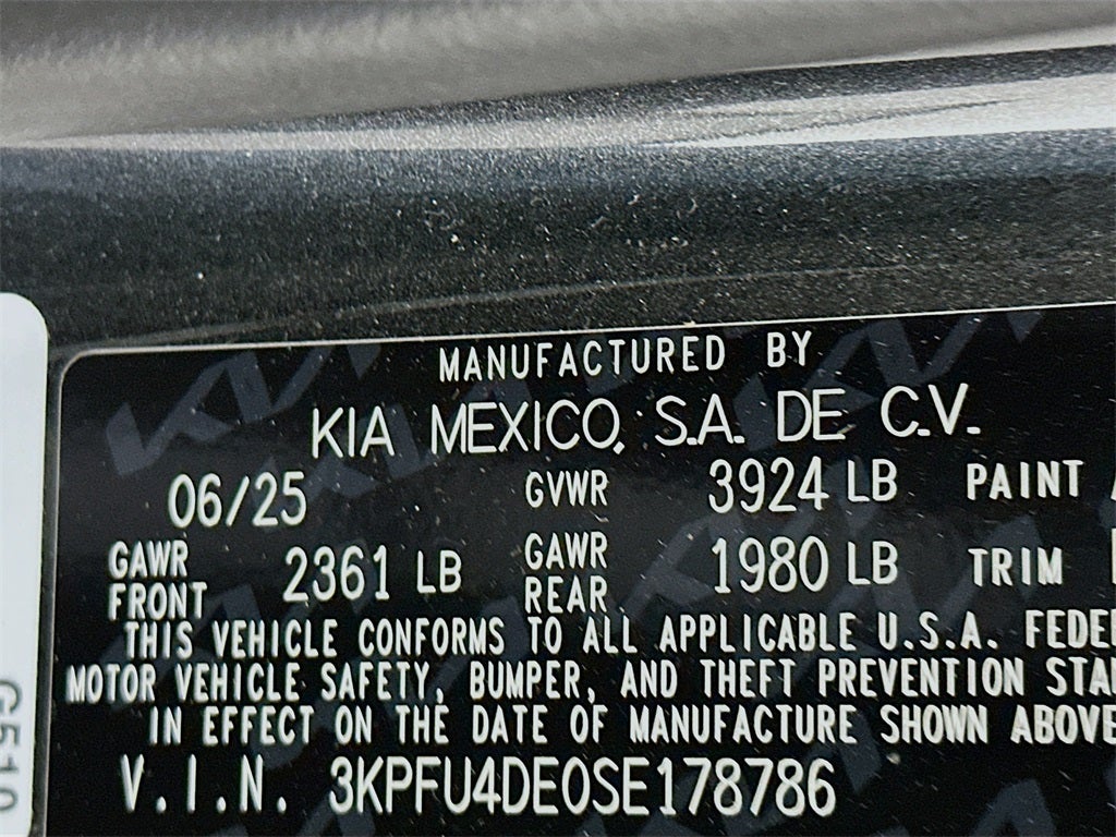 2025 Kia K4 EX