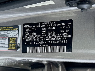 2015 Kia Optima EX