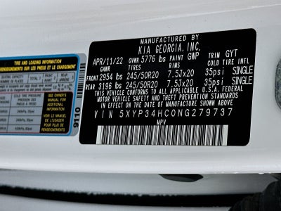 2022 Kia Telluride EX