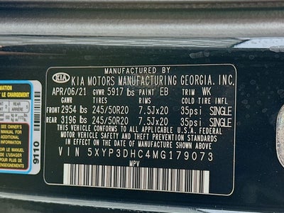 2021 Kia Telluride EX