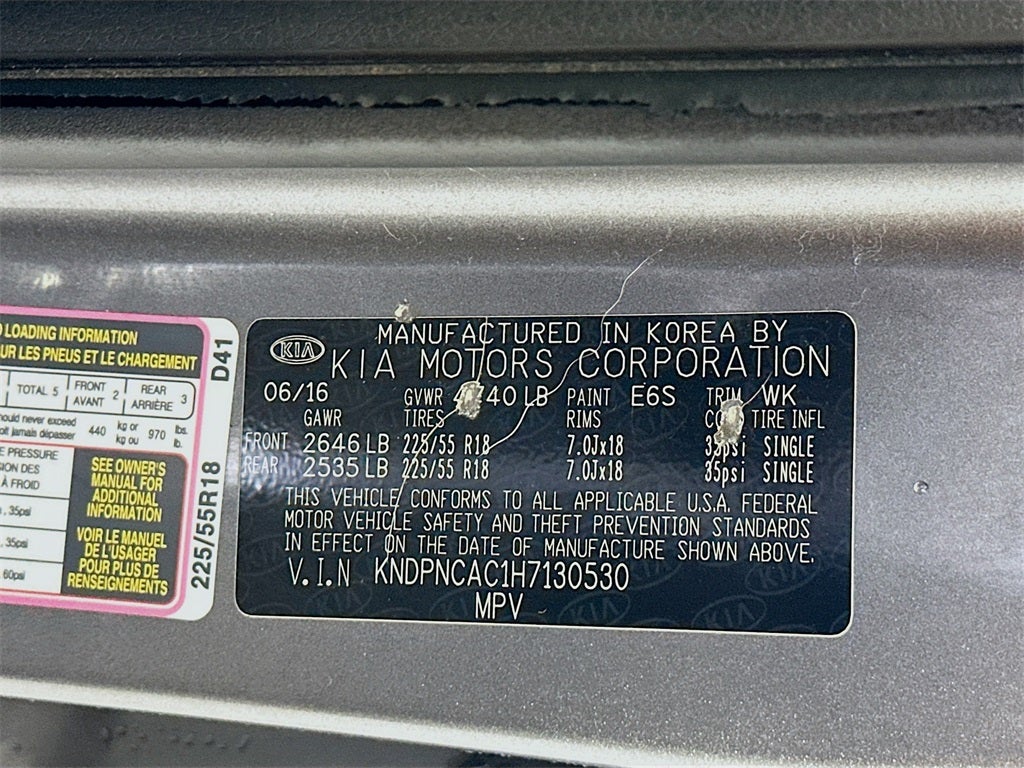 2017 Kia Sportage EX