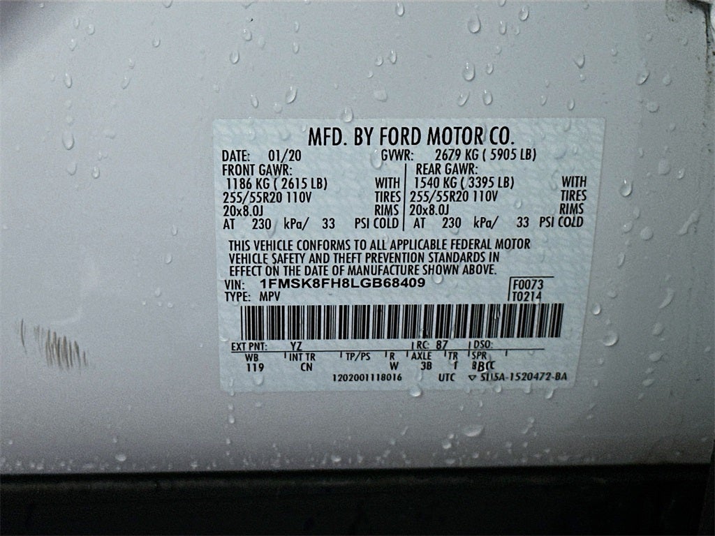 2020 Ford Explorer Limited