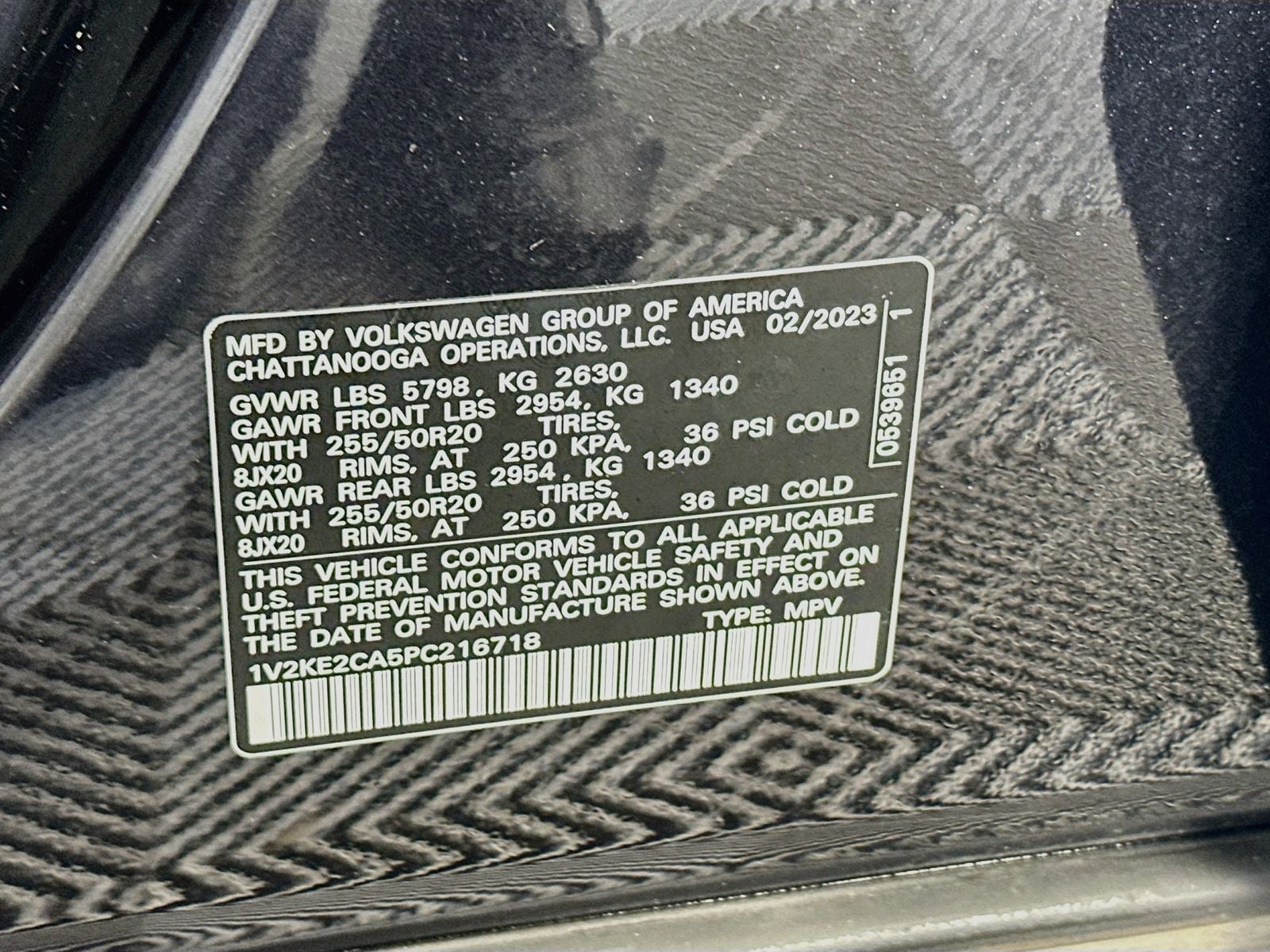 2023 Volkswagen Atlas Cross Sport 3.6L V6 SE w/Technology