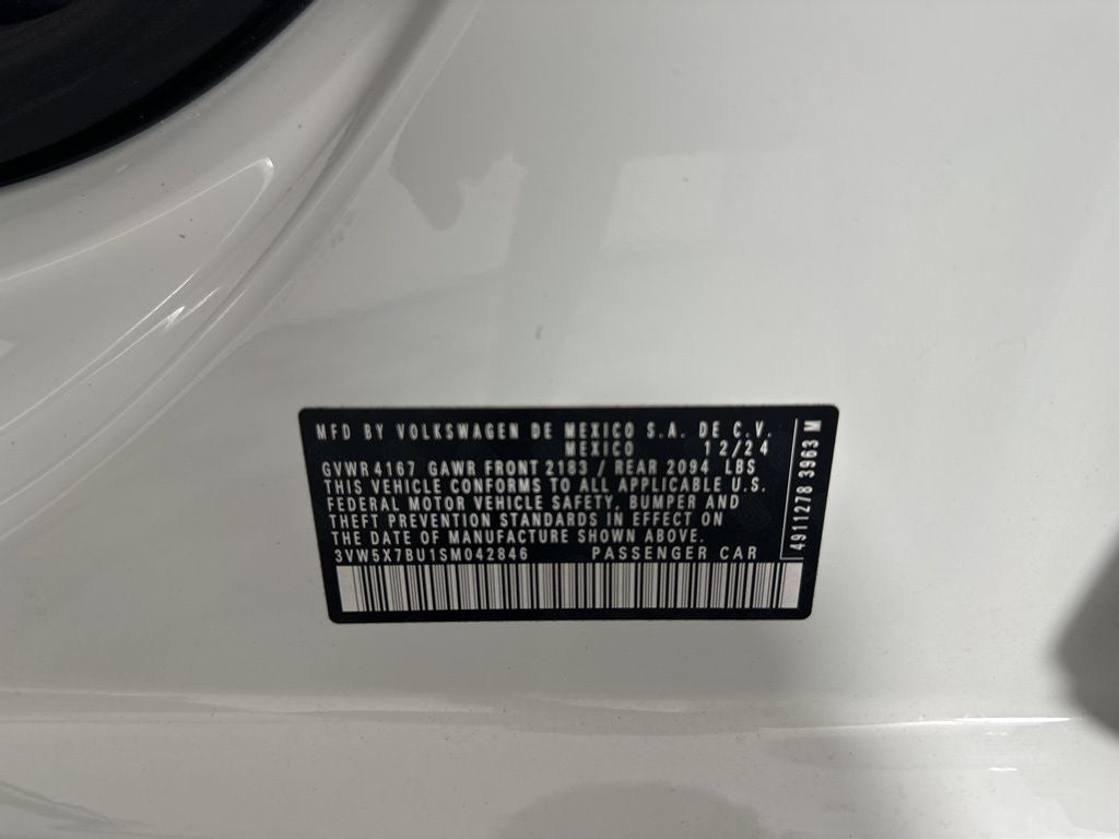 2025 Volkswagen Jetta S