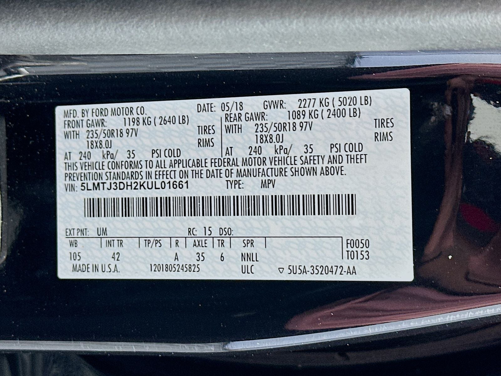 2019 Lincoln MKC Reserve