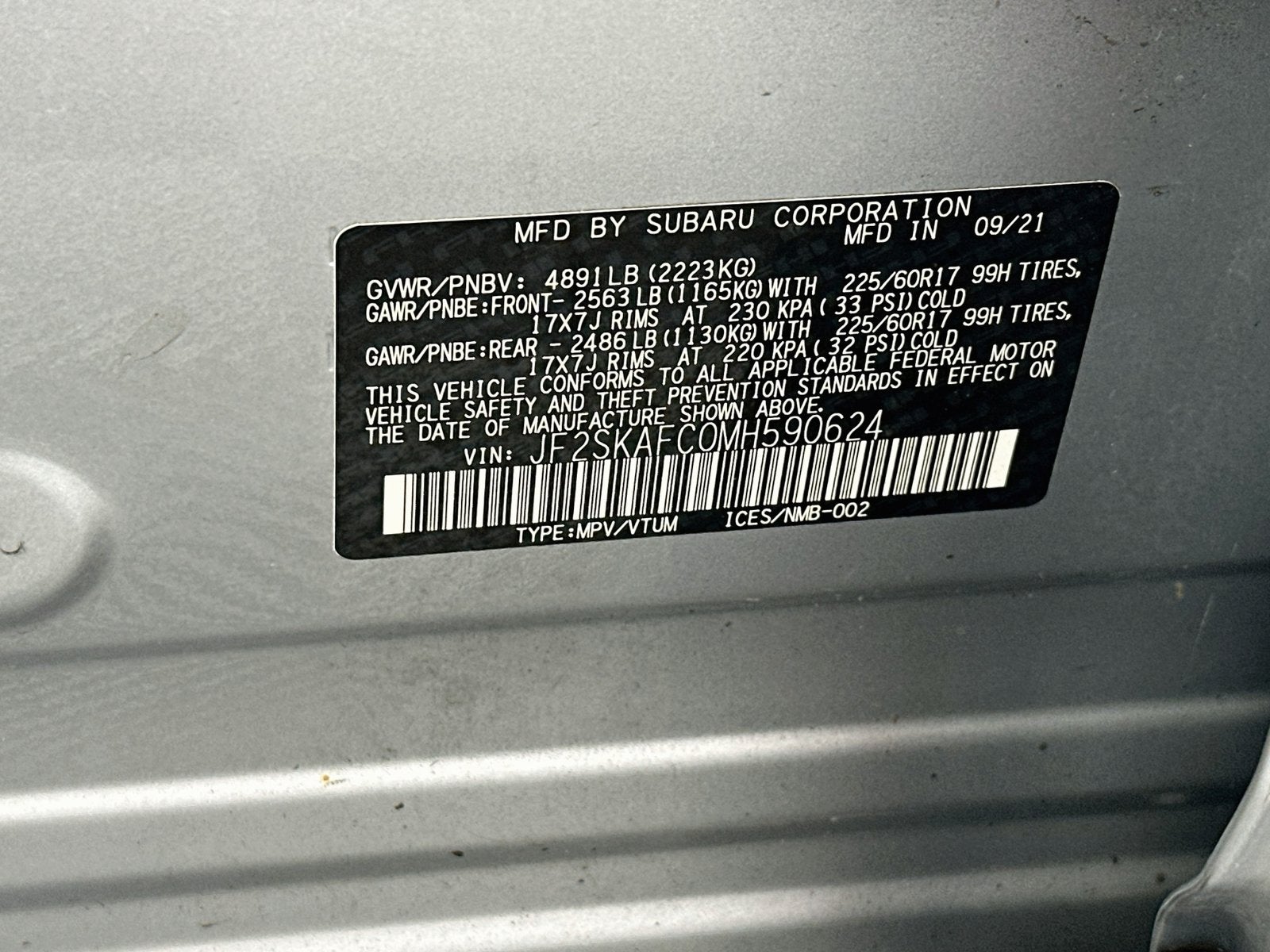2021 Subaru Forester Premium