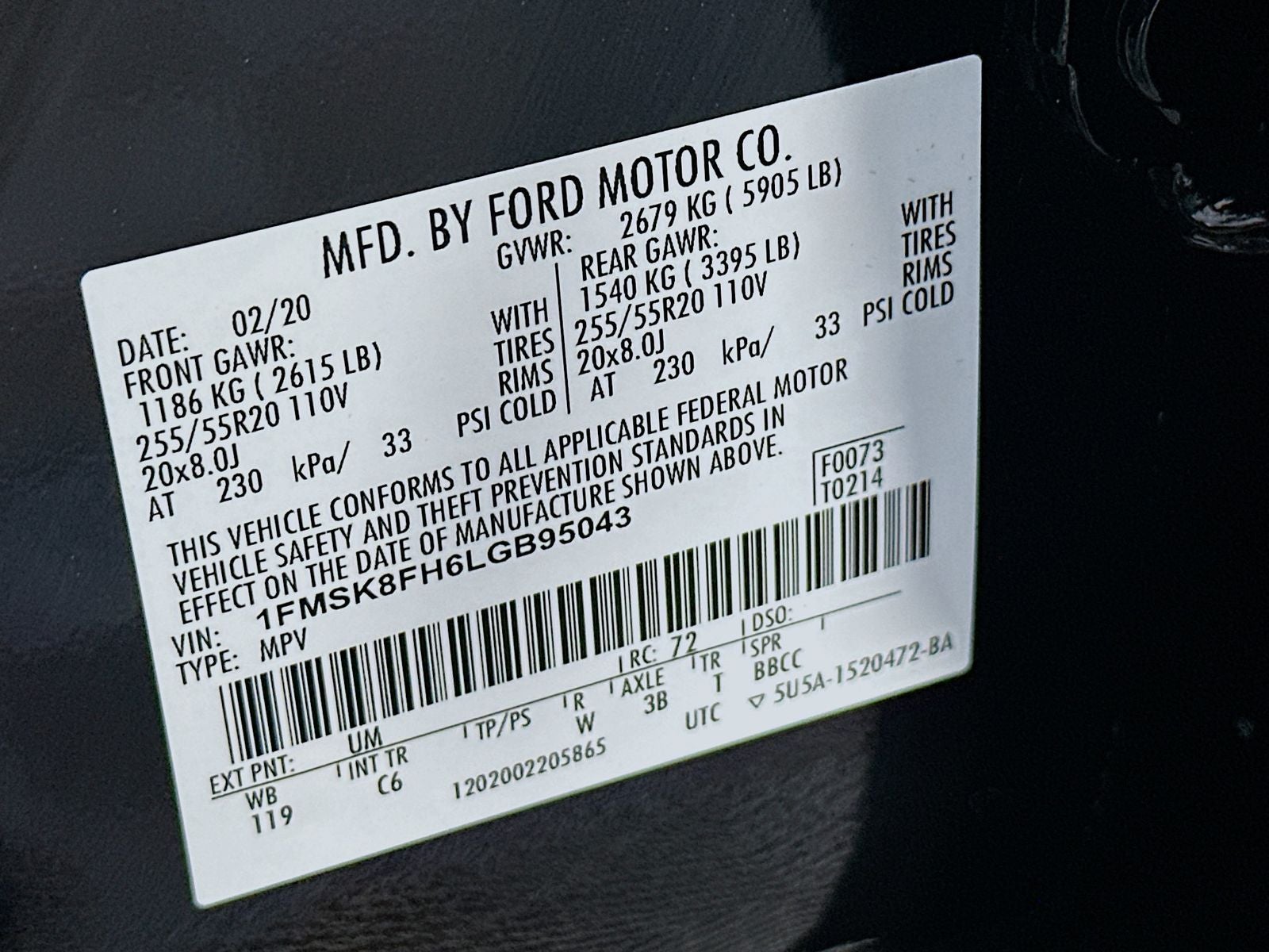 2020 Ford Explorer Limited