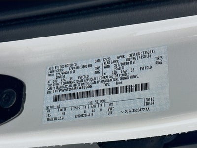 2021 Ford F-150 Lariat