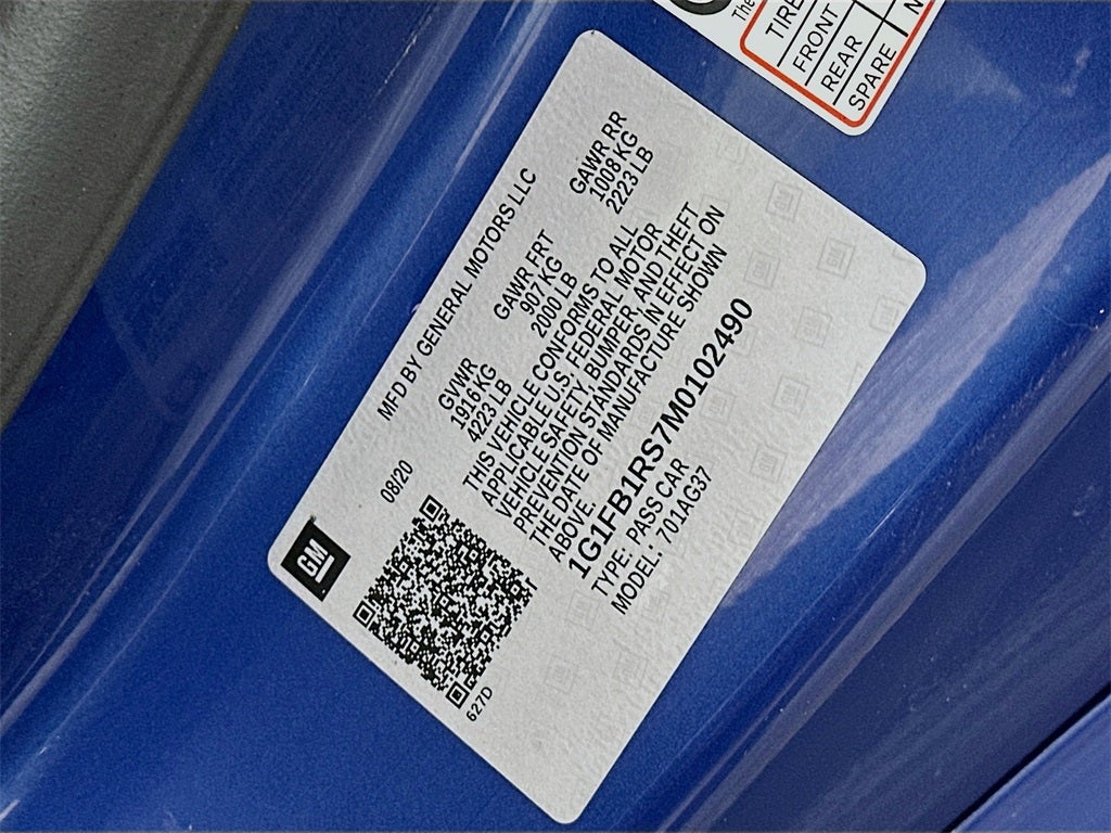 2021 Chevrolet Camaro 1LT