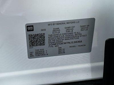 2022 Chevrolet Traverse LT 1LT
