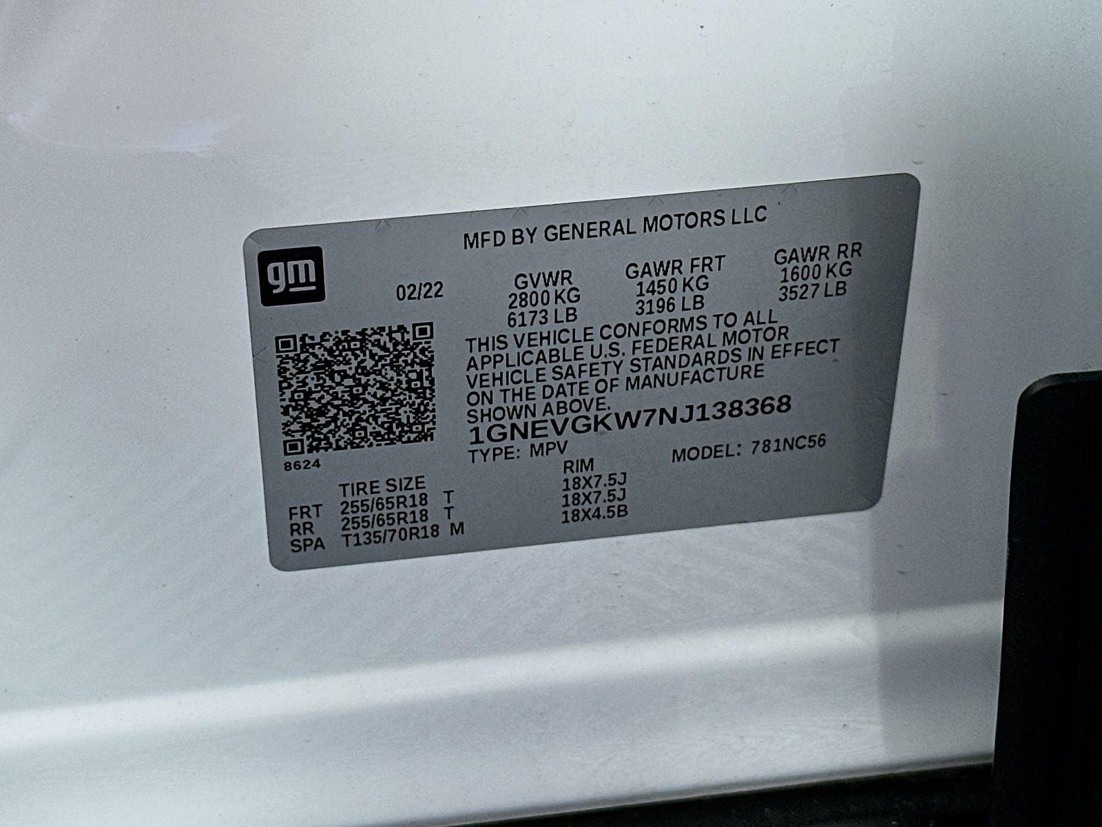 2022 Chevrolet Traverse LT 1LT
