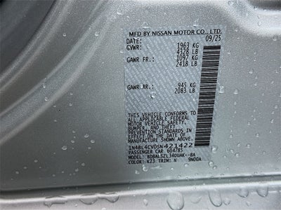 2025 Nissan Altima 2.5 SR