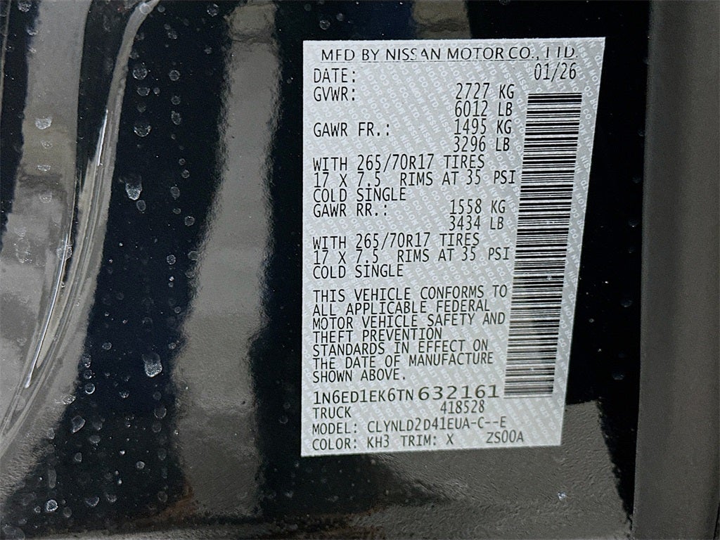 2026 Nissan Frontier PRO-4X