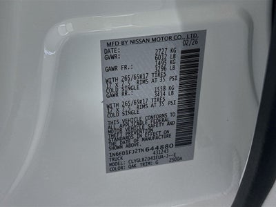 2026 Nissan Frontier SV Dark Armor