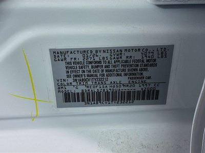 2026 Nissan Sentra SV