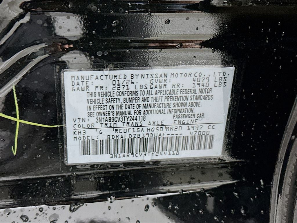 2026 Nissan Sentra SV