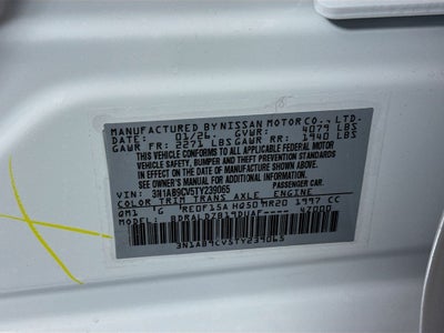 2026 Nissan Sentra SV