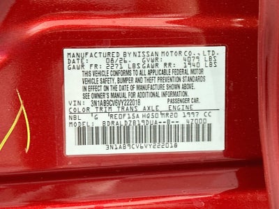 2027 Nissan Sentra SV