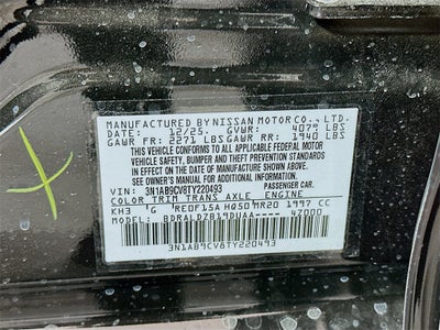 2026 Nissan Sentra SV