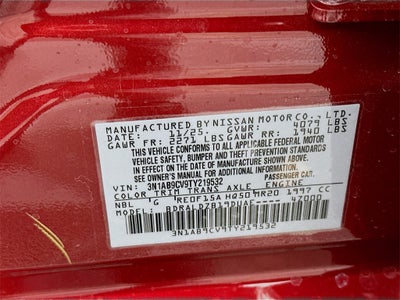 2026 Nissan Sentra SV