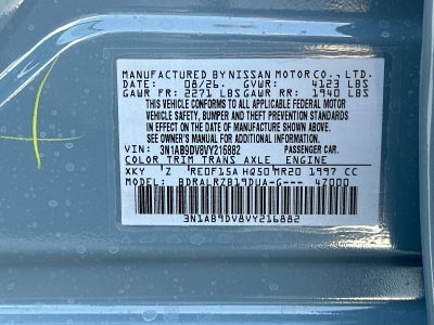 2027 Nissan Sentra SR