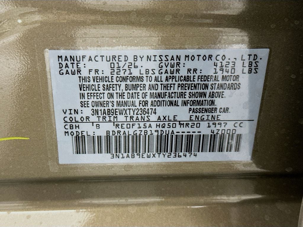 2026 Nissan Sentra SL