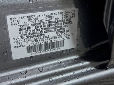 2025 Nissan Versa 1.6 S