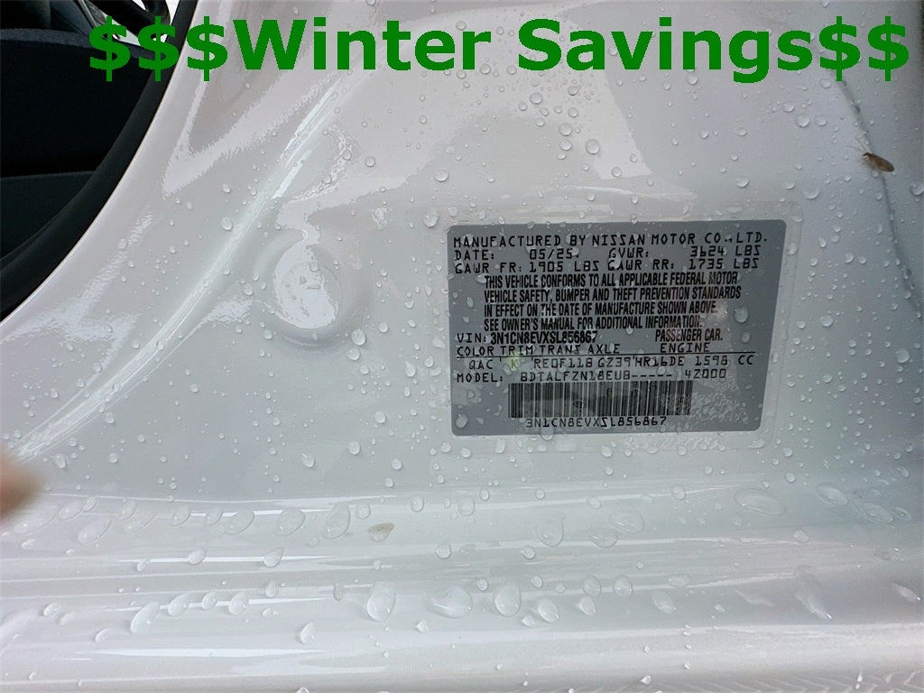 2025 Nissan Versa 1.6 SV