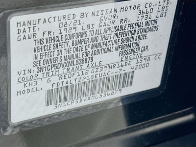 2021 Nissan Kicks SR